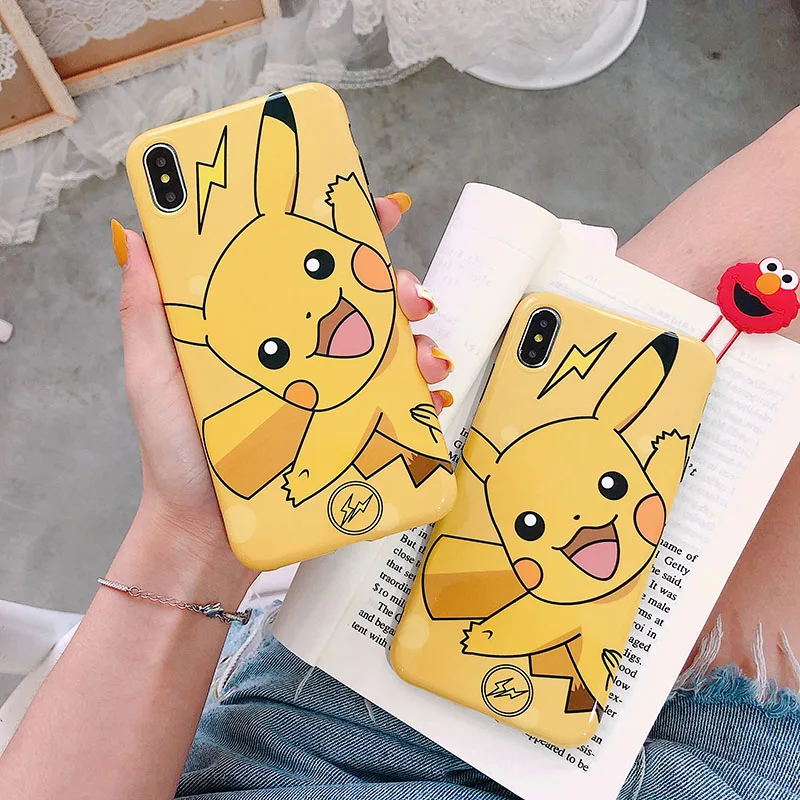 Милый мультфильм пикап супер глянцевый для iphone Xs MAX XR X чехол силиконовый телефона