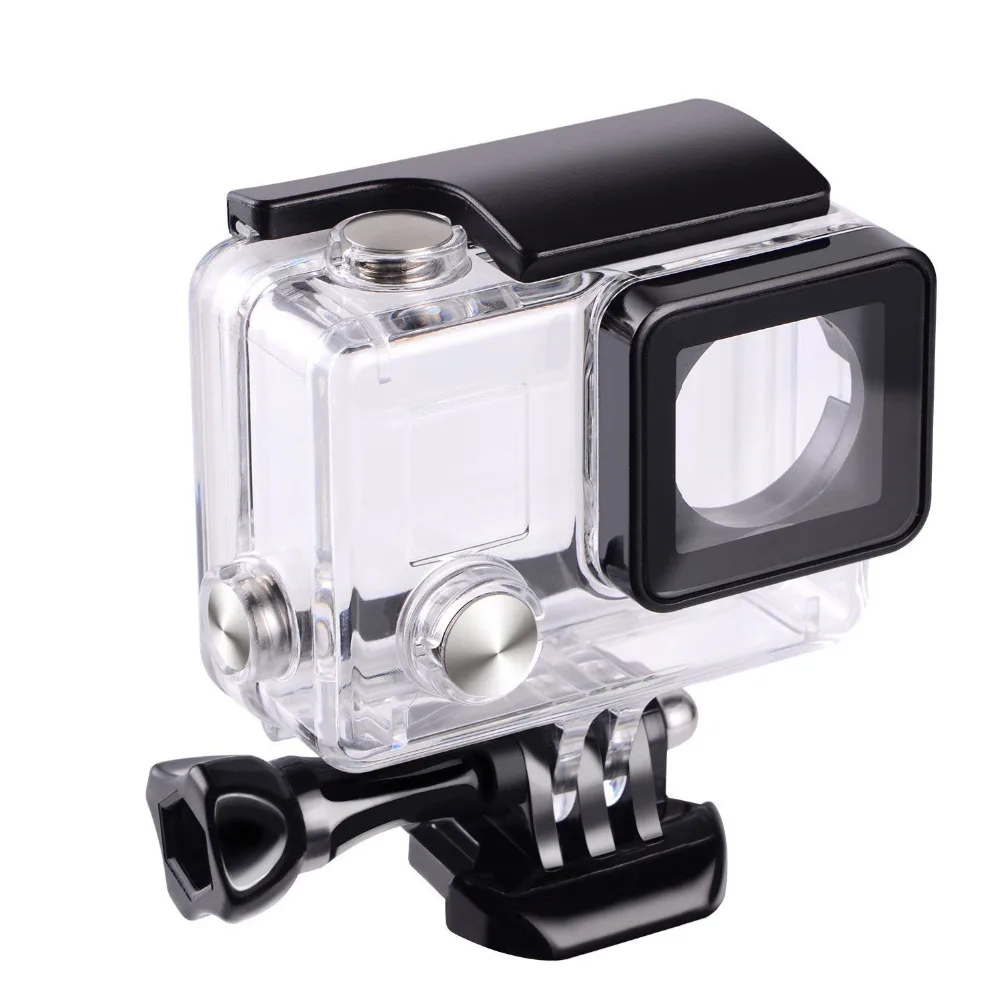 Аксессуары для GoPro Hero 4 3 + go pro водонепроницаемый защитный чехол подводной съемки
