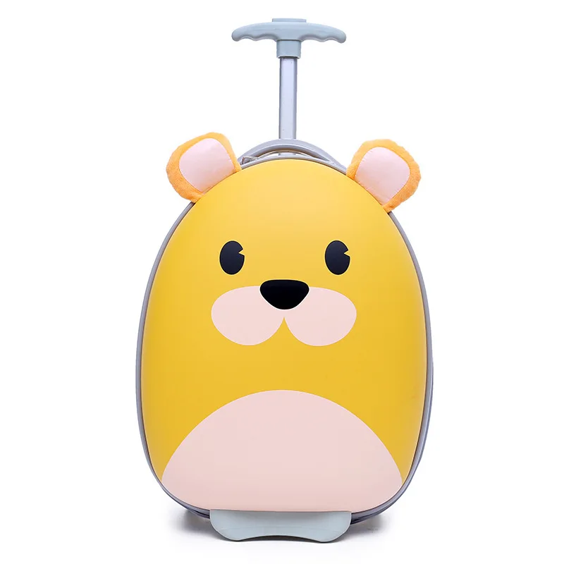 XQ New kids rolling luggage Cartoon trolley luggage bag travel carry on suitcase spinner wheels children Cabin Luggage case