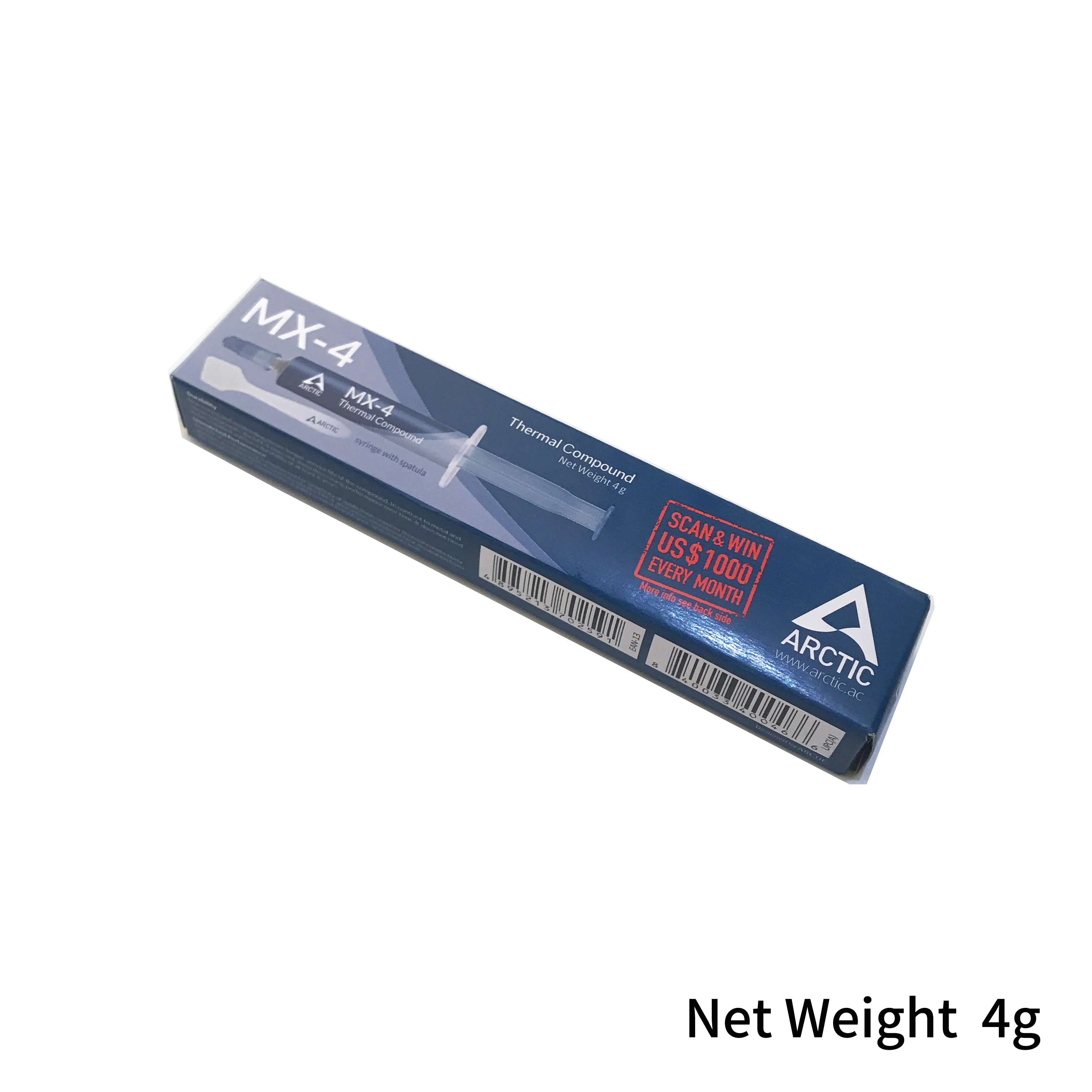 Термопаста Arctic MX-4 8 5 Вт/мК для графической карты ЦП GPU смазка 4g/8g | Компьютеры и
