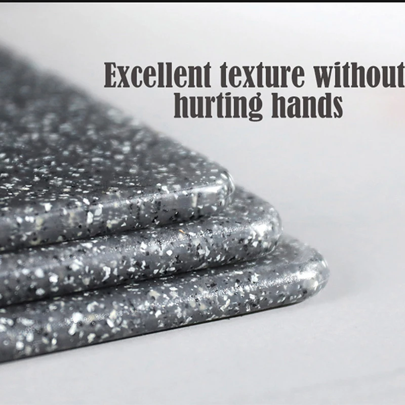 Пластиковая пищевая разделочная доска Нескользящая квадратная кухонная