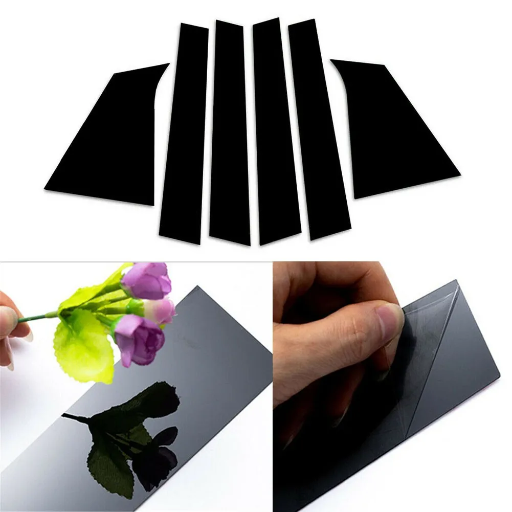 

6PCS Post Piano Cover Black Piano Cover Fit PC Plastic Pillar Replacement