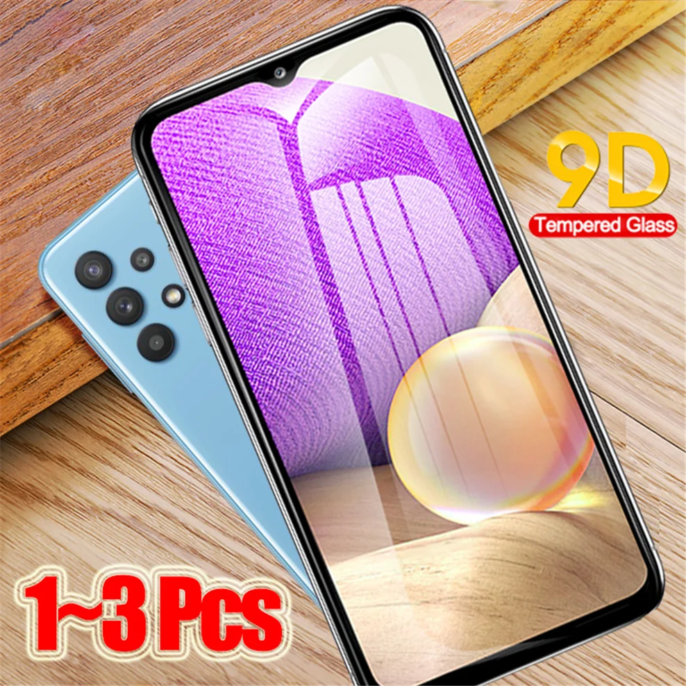 

1~3 pcs protective glass for samsung a32 4G galaxy a 32 5G screen protector samsung galaxy a32 tempered glass samsung a 32 glass