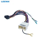 LEEWA 10 комплектов 16-контактный автомобильный радиоприемник 16-контактный адаптер жгут проводов для Mitsubishi Lancer-ex ASX Power Calbe головной узел