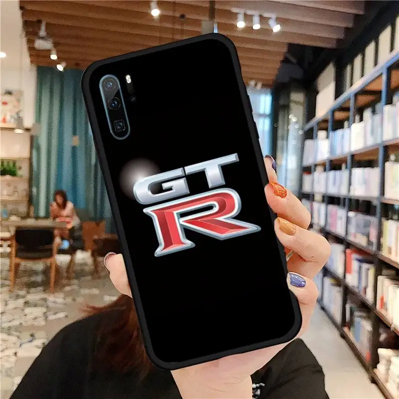 

Nissan Skyline Gtr R34 Bling Cute phone case for Huawei honor Mate P 9 10 20 30 40 Pro 10i 7 8 a x Lite nova 5t Soft Silicone