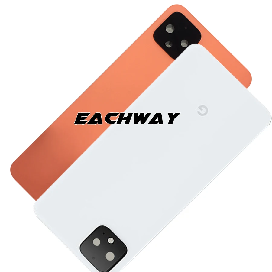 Новинка 100% задняя крышка батарейного отсека Google Pixel 4 чехол запасные части с