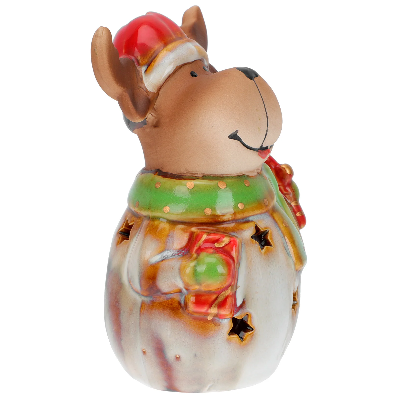 

1 шт. Рождественский подсвечник в виде лося, светящийся подсвечник, украшение для домашнего стола