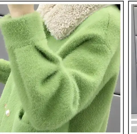 

2020 spring and autumn winter with New style fashion Long sleeve Cardigan Women's Sweater coat