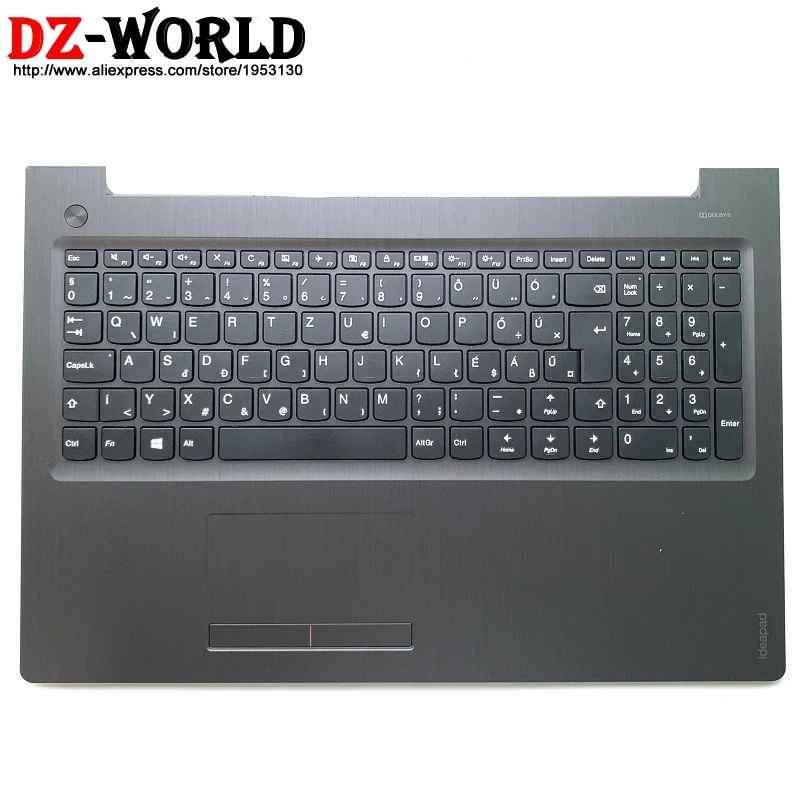 

New Black Palmrest Upper Case With Hungary keyboard and Touchpad for Lenovo Ideapad 310-15ISK IKB IAP Laptop C Cover 5CB0L35837