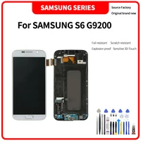 for samsung s6 g9200 tft lcd display high quality hd brand new screen assembly with disassembly tools