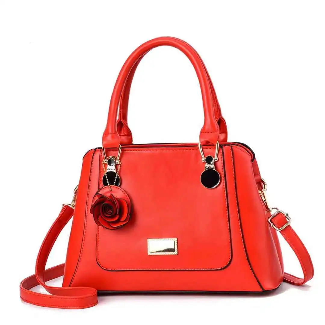 

DL176-25 New Solid Color Single Shoulder Bag Female Bag Handbag Messenger Bag