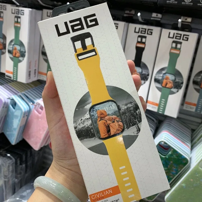 

Smart watchband For Apple Watch 6 5 4 3 2 1 44mm 40mm 42mm 38mm brand silicone Bracelet Sport belt Correa apple watch SE strap