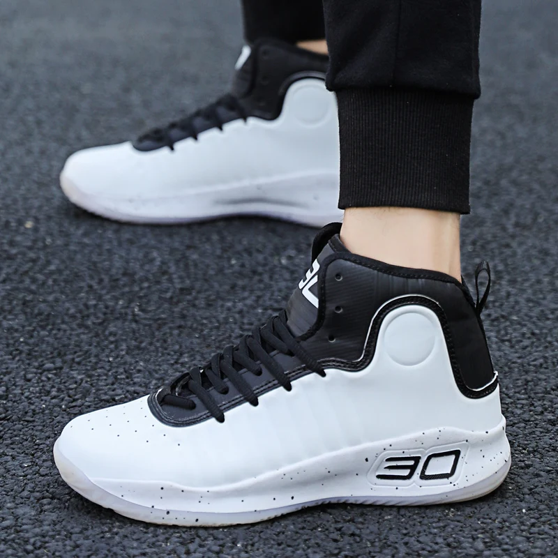 

New Basketball Shoes Men Fashion Comfortable Sneakers Men Breathable Sport Shoes Non-slip High Top Sneakers Trainers Zapatillas
