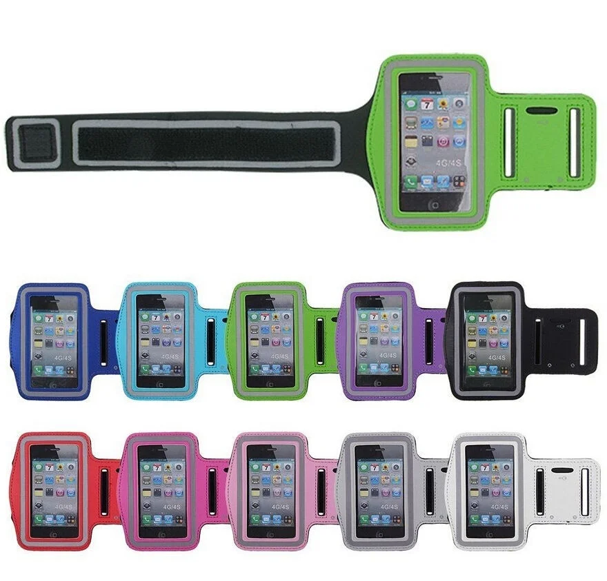 11 Colors 5.5" Cycling Running Jogging Sports Gym Armband Case Cover Phone Holder for iPhone 6/7 plus | Мобильные телефоны и