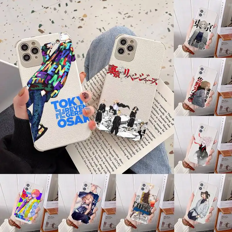 

Anime MOTO tokyo revengers1 Phone Case Lambskin Leather For iphone 12 11 8 7 6 XR X XS PLUS MINI PLUS PRO MAX Shockproof