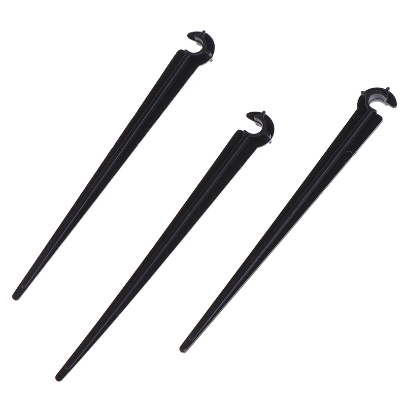 

10 Pcs 4/7 Inch Hose Bracket Garden Drip Hose Fixed Stems Holder Garden Irrigation Pipe Inserting Ground