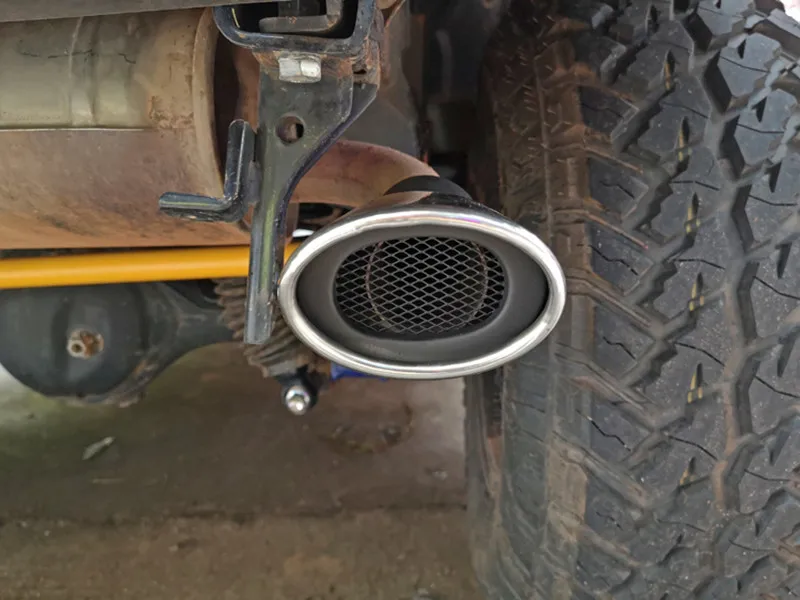 Автомобильный глушитель Конец трубы выхлопные трубы для Suzuki Jimny 2007 2008 2009 2010 2011 2012 2013