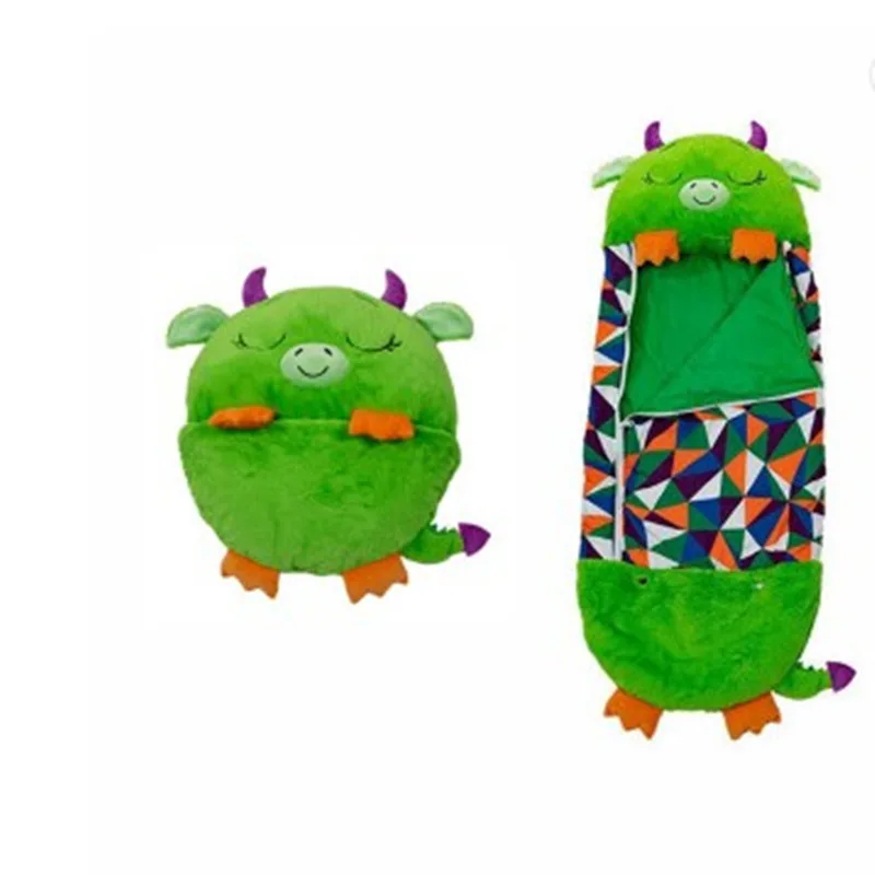 

Sleeping Bag Happy sleeping New Style Children Lazy Warm Sleeping Bag Sleep Suit Children's Pillow Spring and Autumn