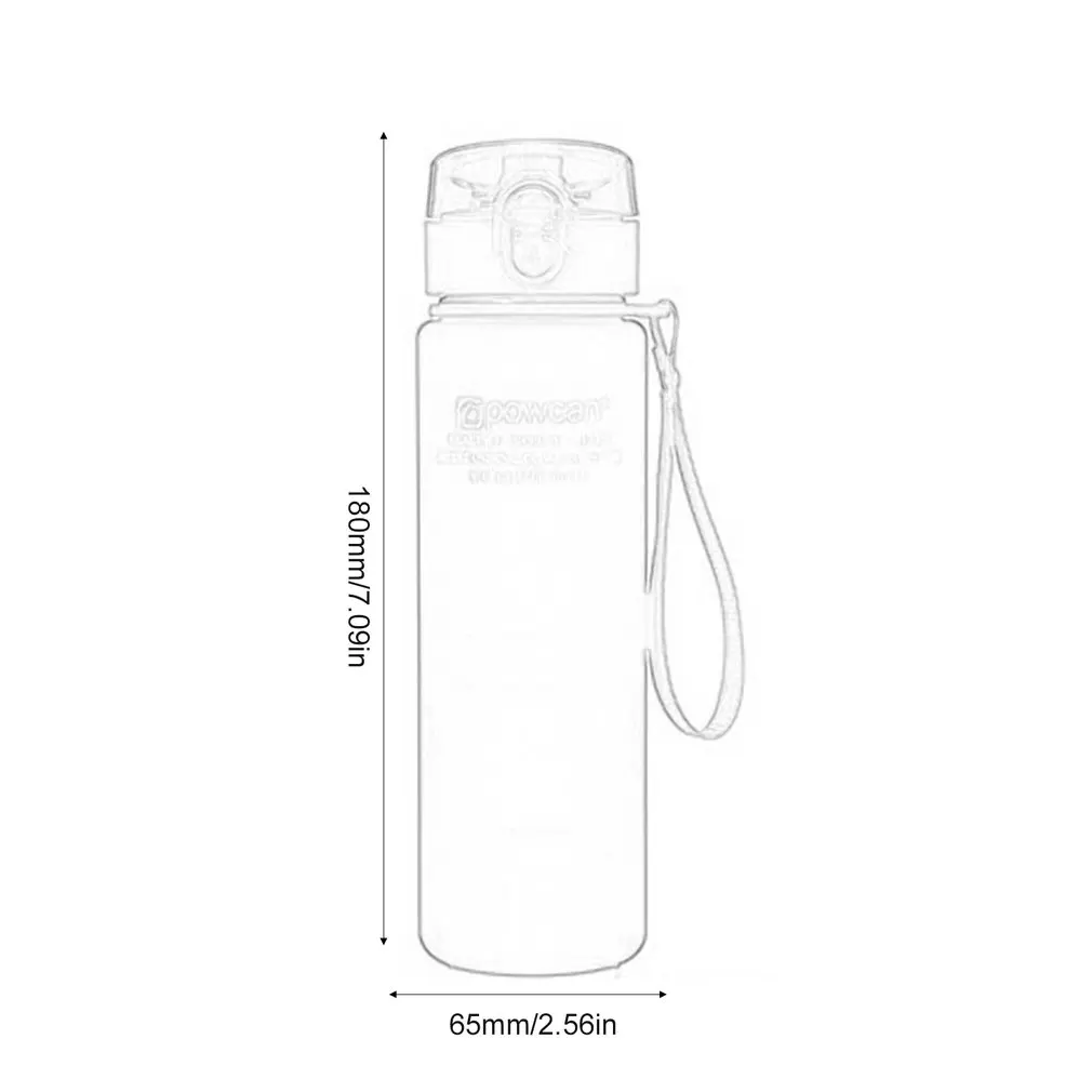 

400ML Lightweight Leak Proof Water Bottle Tour Outdoor Bicycle Sports Drinking Plastic Water Bottles