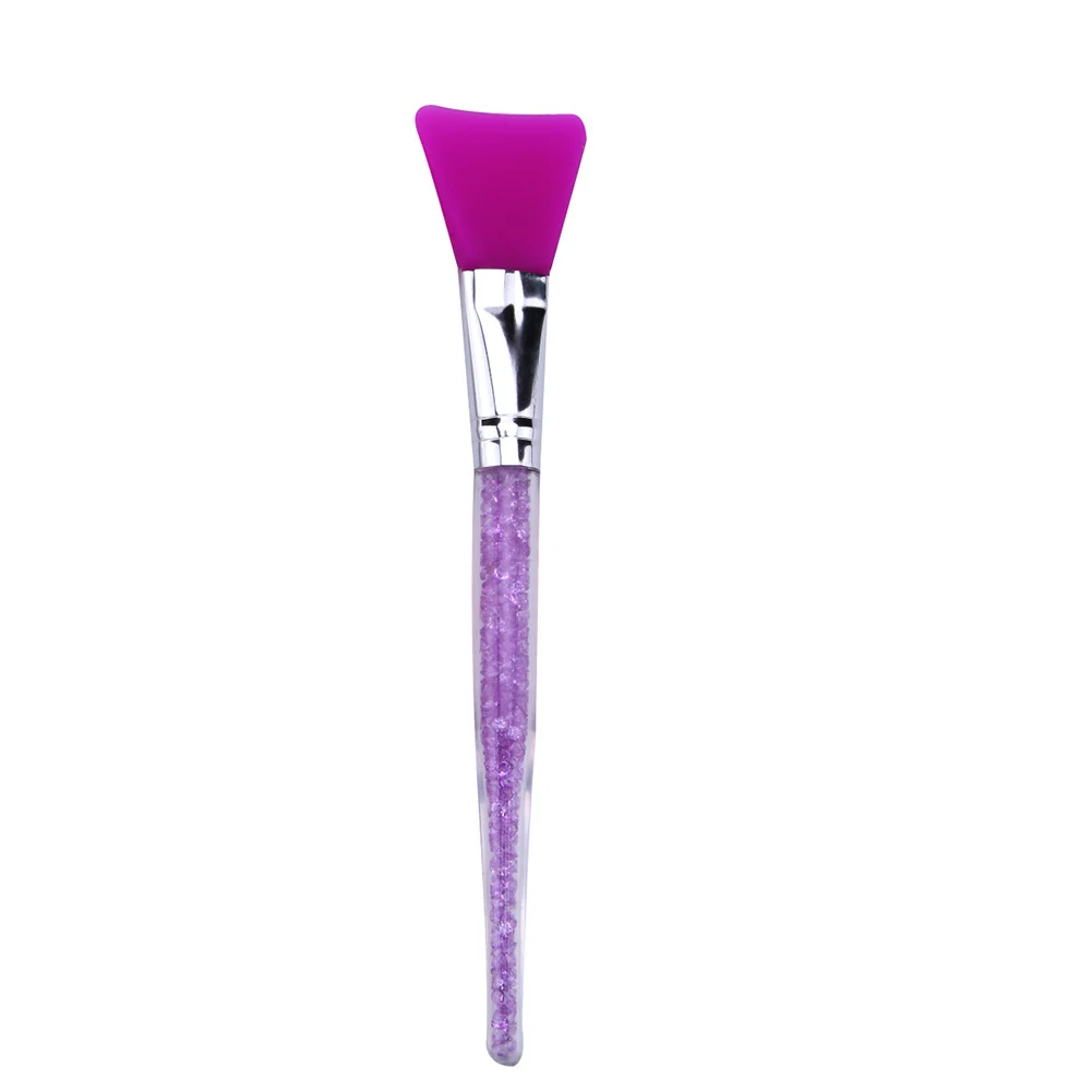 

Portable Cosmetic Makeup Durable Rhinestone Practical Face Care Bathroom Easy Clean Brush Home Salon Soft Silicone