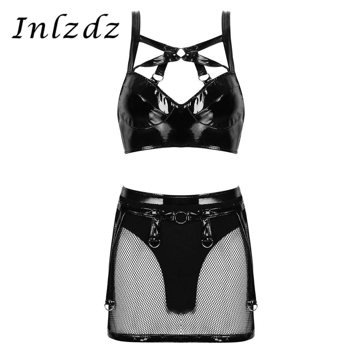 Женское экзотическое нижнее белье Униформа полиции сексуальный костюм для