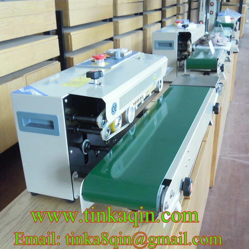 FRB-770I-F30 Automatic sealing machine Continuous Sealer Plastic bag packaging machine Kraft paper bag Food bag sealing machine Vacuum bag Sealer Commercial household sealing machine