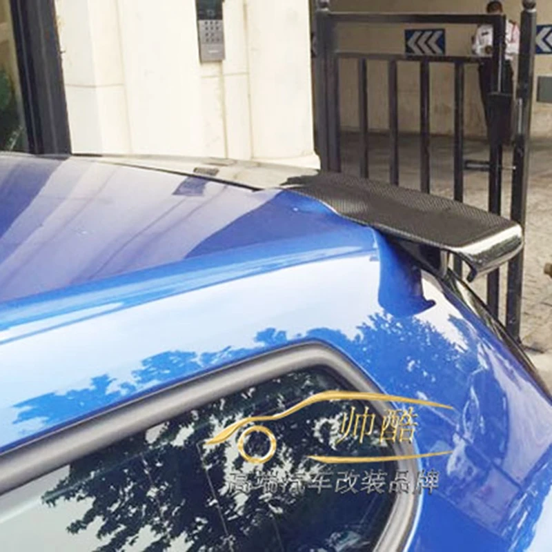 Автозапчасти спойлер из углеродного волокна на заднюю крышу багажник крыло