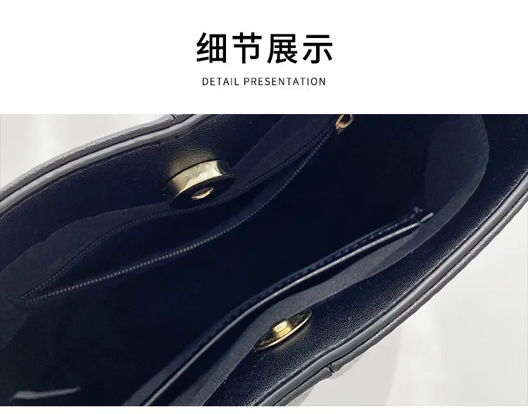

Korean Version of The New Bag Handbag 2020 Autumn and Winter Fashion Niche Small Square Bag PU Retro Temperament Handbag Trend