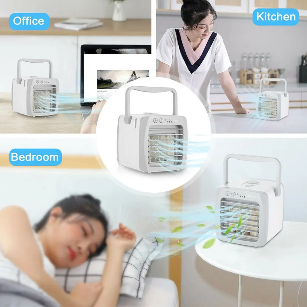 Usb маленький Кондиционер мини вентилятор для дома и офиса охладитель воздуха