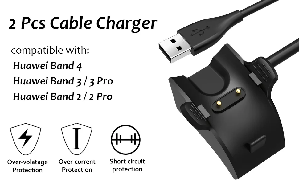 AWINNER док-станция зарядное устройство для Honor Band 5 Honor Band 4 умный Браслет USB Магнитный зарядный кабель для huawei Band 3 Pro 2 Pro