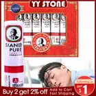 6 шт., тайский баллон с мятой Сиань, контейнеры для носовых ингаляторов, для обновления мозга, против усталости, для устранения заложенности, для носа, для лечения ринитов, аспиратор, снятие головной боли