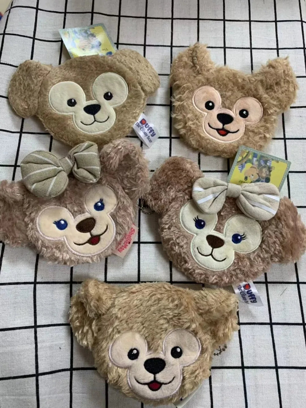 IVYYE, 1 шт., Duffy shelliemei, аниме, плюшевый Кошелек для монет, Мультяшные мягкие кошельки для мелочи, кошелек для денег, карты, сумки для ключей, детский подарок
