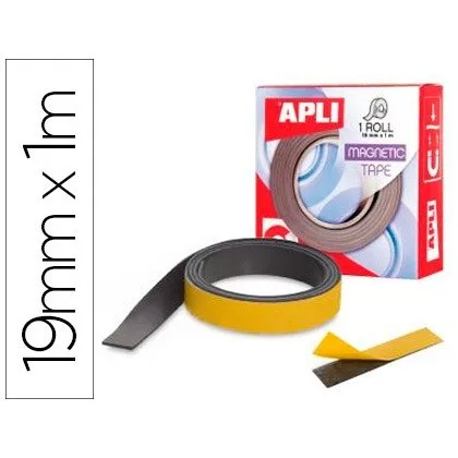 Скотч лента APLI MAGNETICA терапия 19 мм X 1 м|Канцелярские наклейки| |