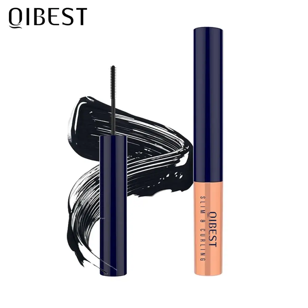 QIBEST Новейшая 3D тушь для ресниц Rimmel макияж черная водостойкая Удлиняющая Тушь