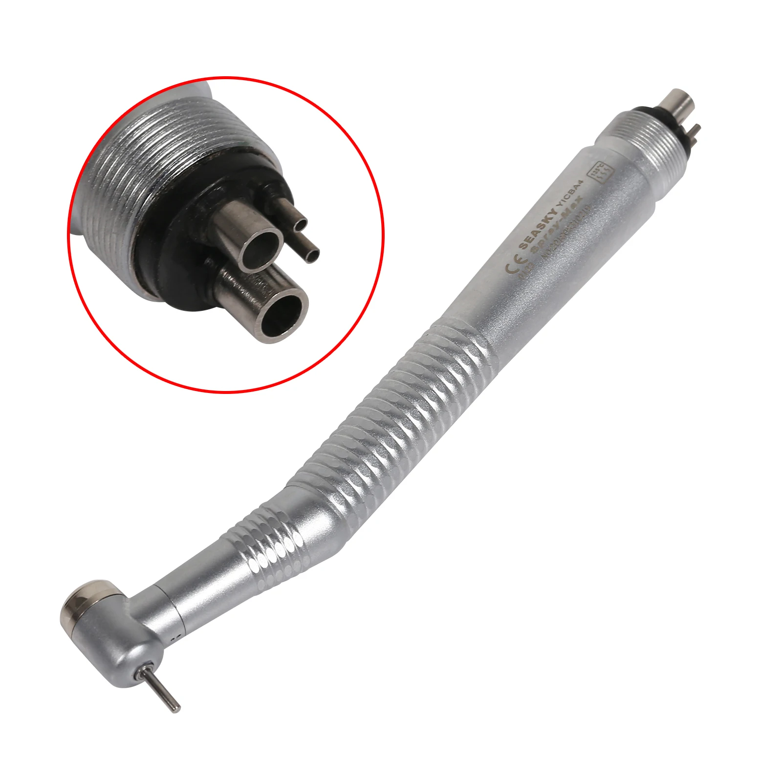 

NSK Style 5pcs Dental High Speed Handpiece 4 Hole Push Button Type standard head SEASKY