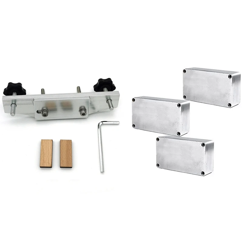 

Зажим для моста гитары инструмент для склеивания моста гитары с 3 шт. 1590B стильный корпус педали для гитарных эффектов