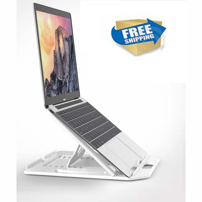 Бесплатная доставка DL-LPM-012 Регулируемый складной наклон ноутбука настольная