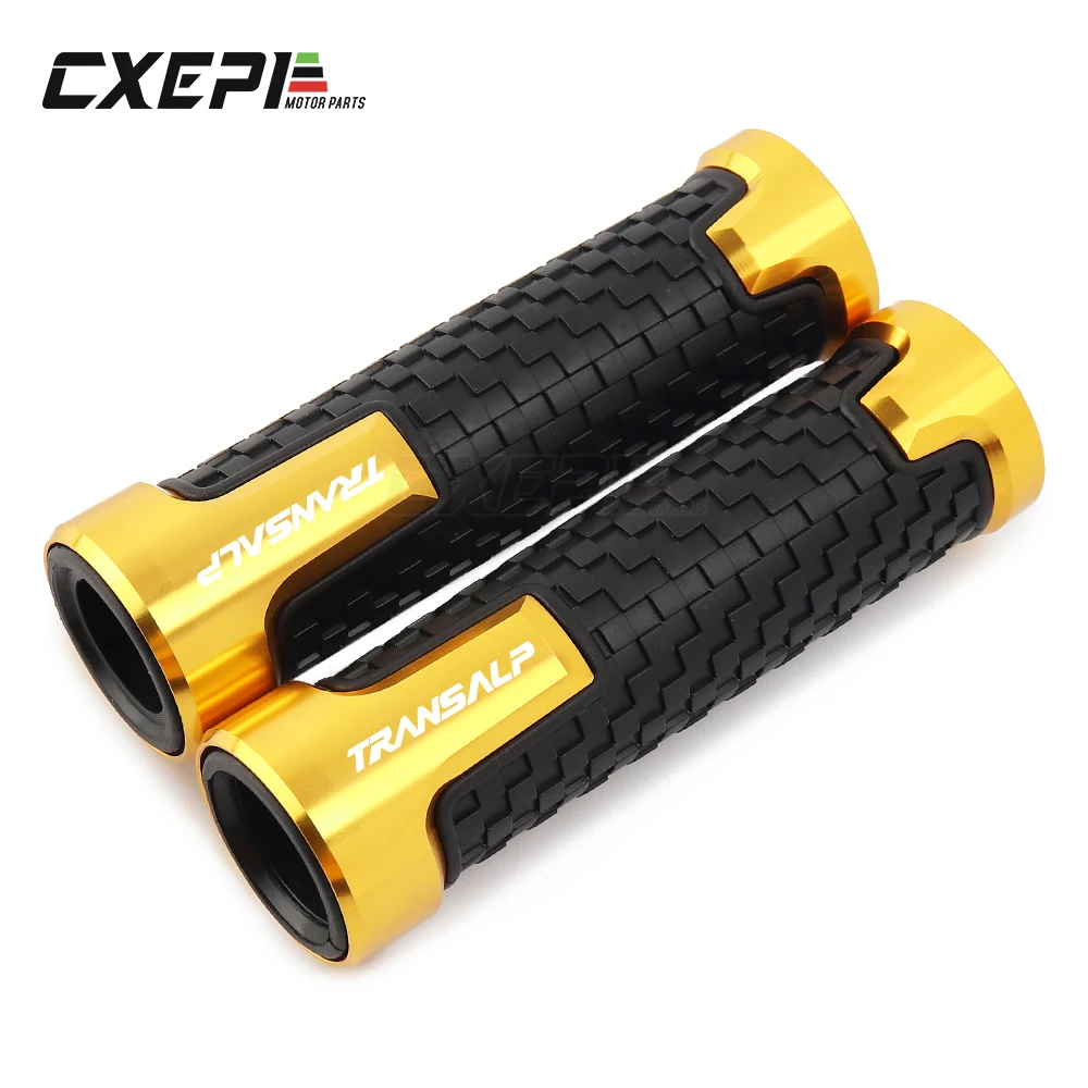 22mm 7/8 Motorcycle Handle Grips Ends Racing handlebar For Honda TRANSALP 600 650 700 XL700V Transalp ABS XL V1-V7 XL650V |