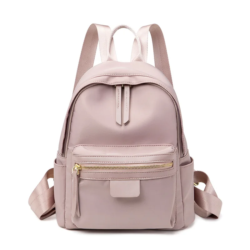 

2021 New High Quality Luxury Women Backpack Soild Color Waterproof Anti-theft School Bags for Girls Bagpack Mochila