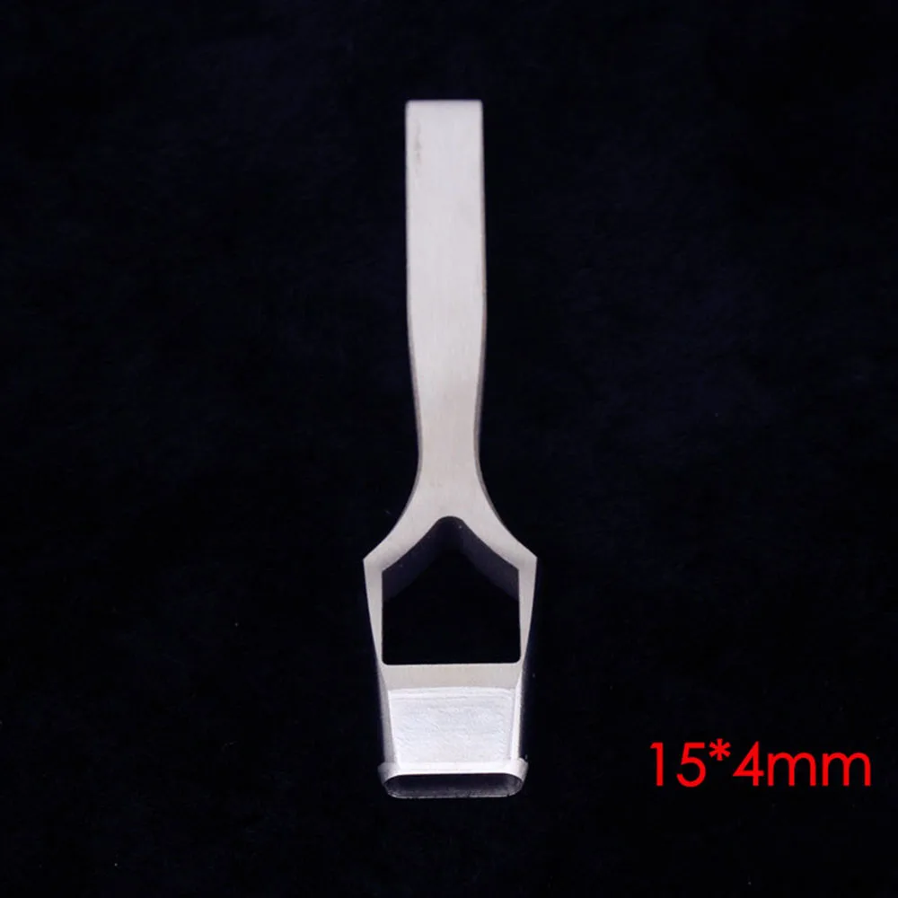 1 шт. ручной инструмент для работы с кожей из нержавеющей стали ремешок ремня