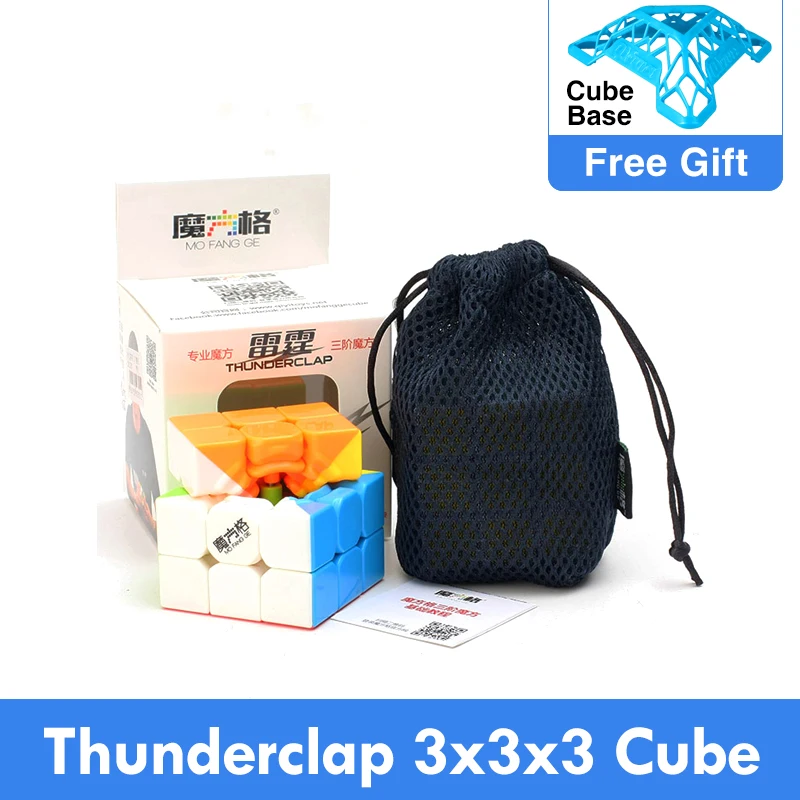 Оригинальный Куб QIYI Mofangge Thunderclap 3x3x3 профессиональный скоростной пазл волшебный