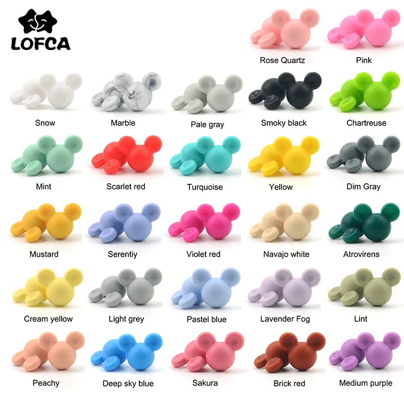 20 шт. Силиконовые Прорезыватели для зубов и мышей|Детские прорезыватели| |