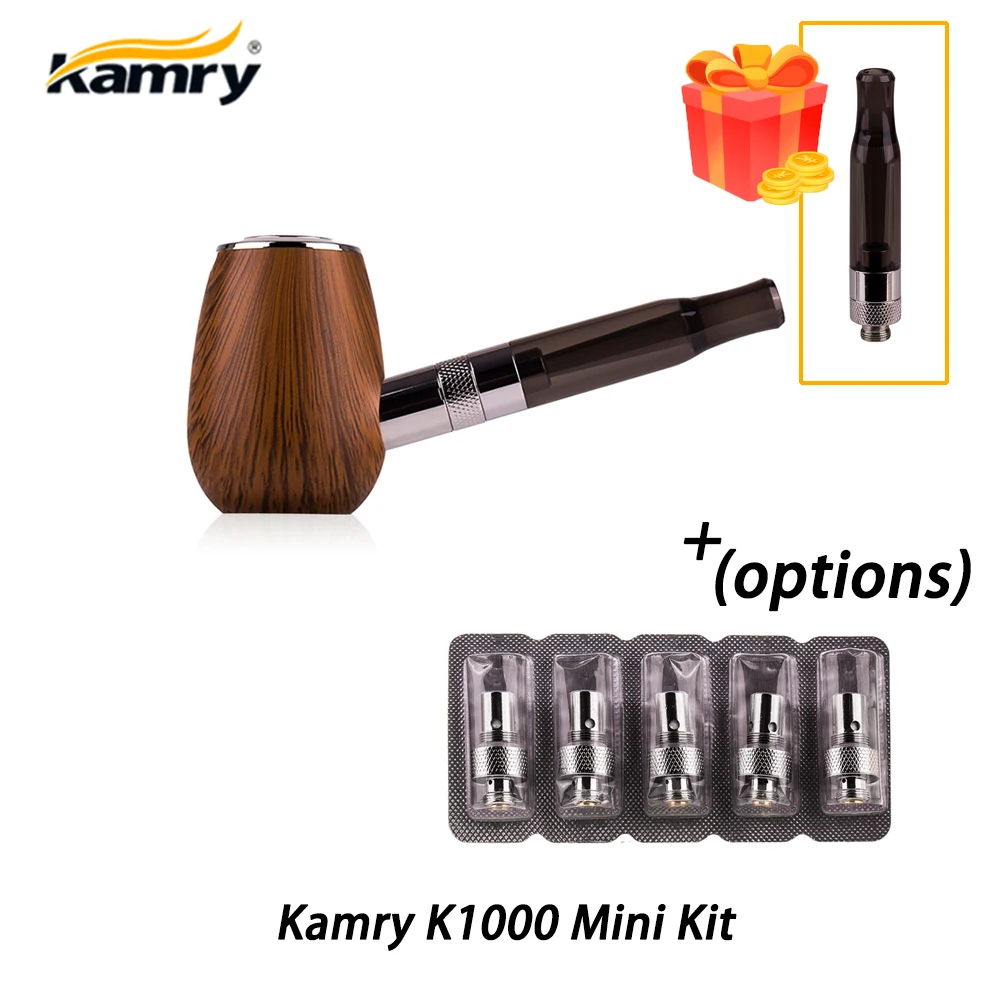 Kamry K1000 мини Epipe комплект 900 мАч батарея 1 2 мл бак ом распылитель электронная