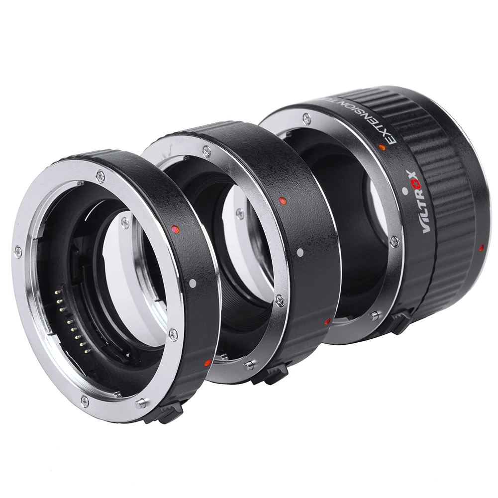 VILTROX DG-C 3 шт. набор удлинителей для макросъемки с автофокусом C-anon E-OS EF EF-S объектива