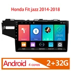 Автомобильный мультимедийный плеер для Honda Fit Jazz, 2 din, Android 8,1, GPS-навигация, Авторадио 2014, 2015, 2016, 2017, 2018, автомобильные стереосистемы