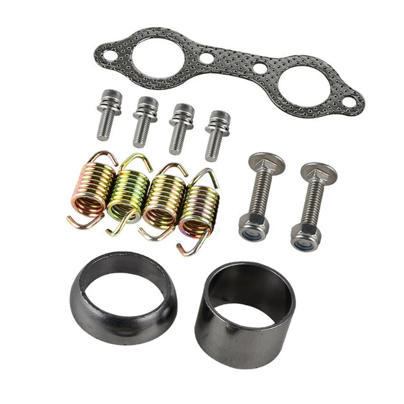 

P82B UTV Exhaust Manifold Gasket Spring Rebuild Kit For Ranger RZR 800 EFI 2011 2012 2013 2014