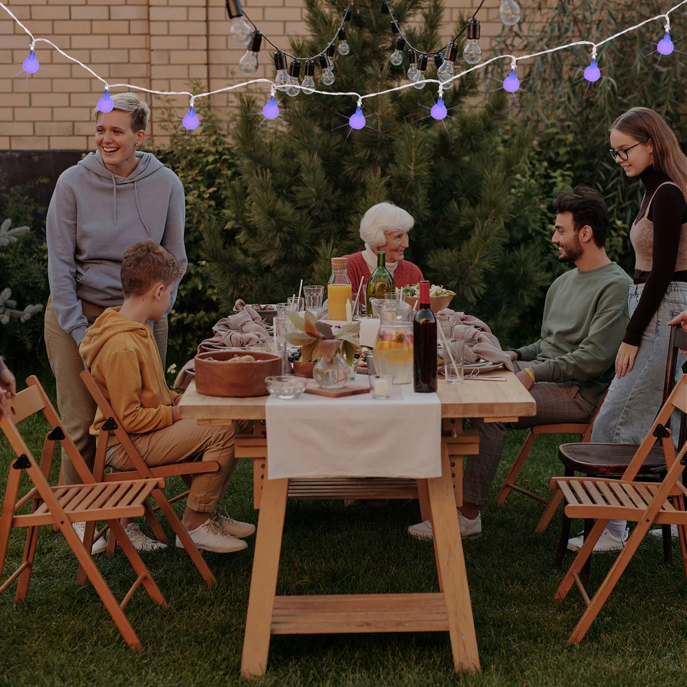 

1pc Practical Yard Decorative Lamp Bright String Lamp Garden Atmosphere Lamp