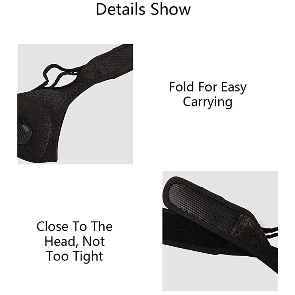 Однотонные Моющиеся Многоразовые маски унисекс 2 шт. с фильтром 10 4 полоски из