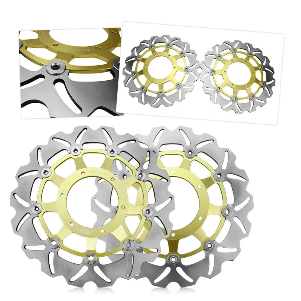 LUCKMART передние тормозные роторы диск и колодки комплект для Honda GL1800 Goldwing 2001-2015