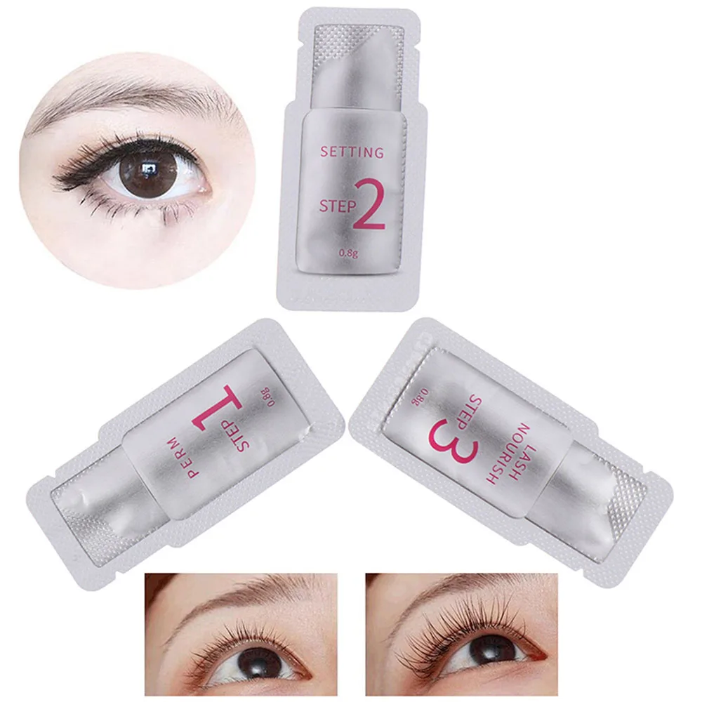 Профессиональный лосьон для перманентной завивки ресниц сухая завивка лечение